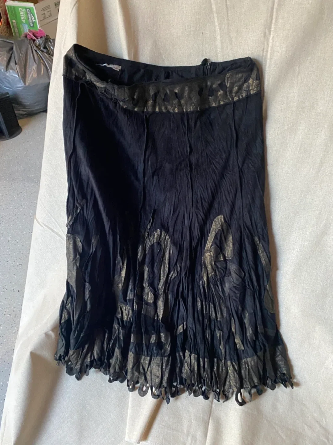 Alberto Makali Black Skirt Size 10 image indicator(4)