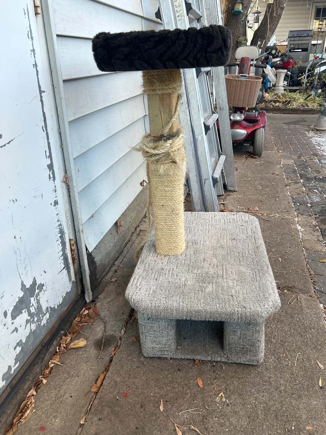 Used Cat Tree with Scratching Post image indicator(5)