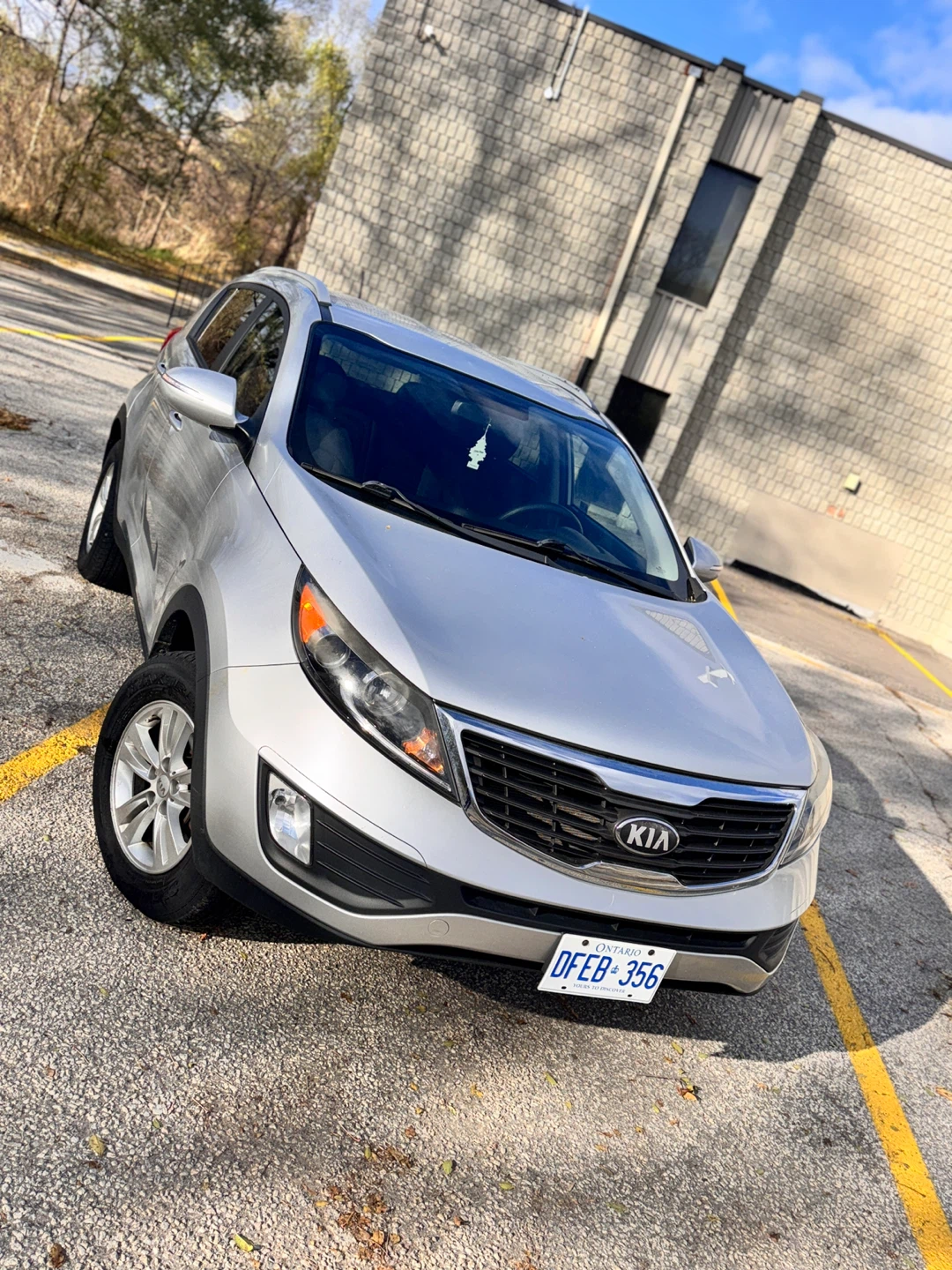 2013?Kia Sportage SUV - Silver