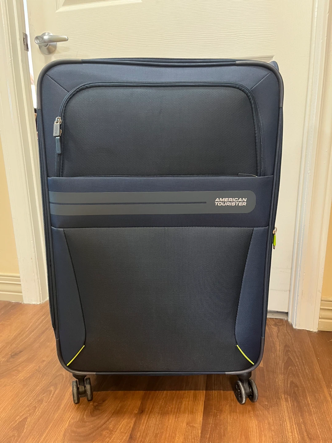 American Tourister Expandable Suitcase - Blue