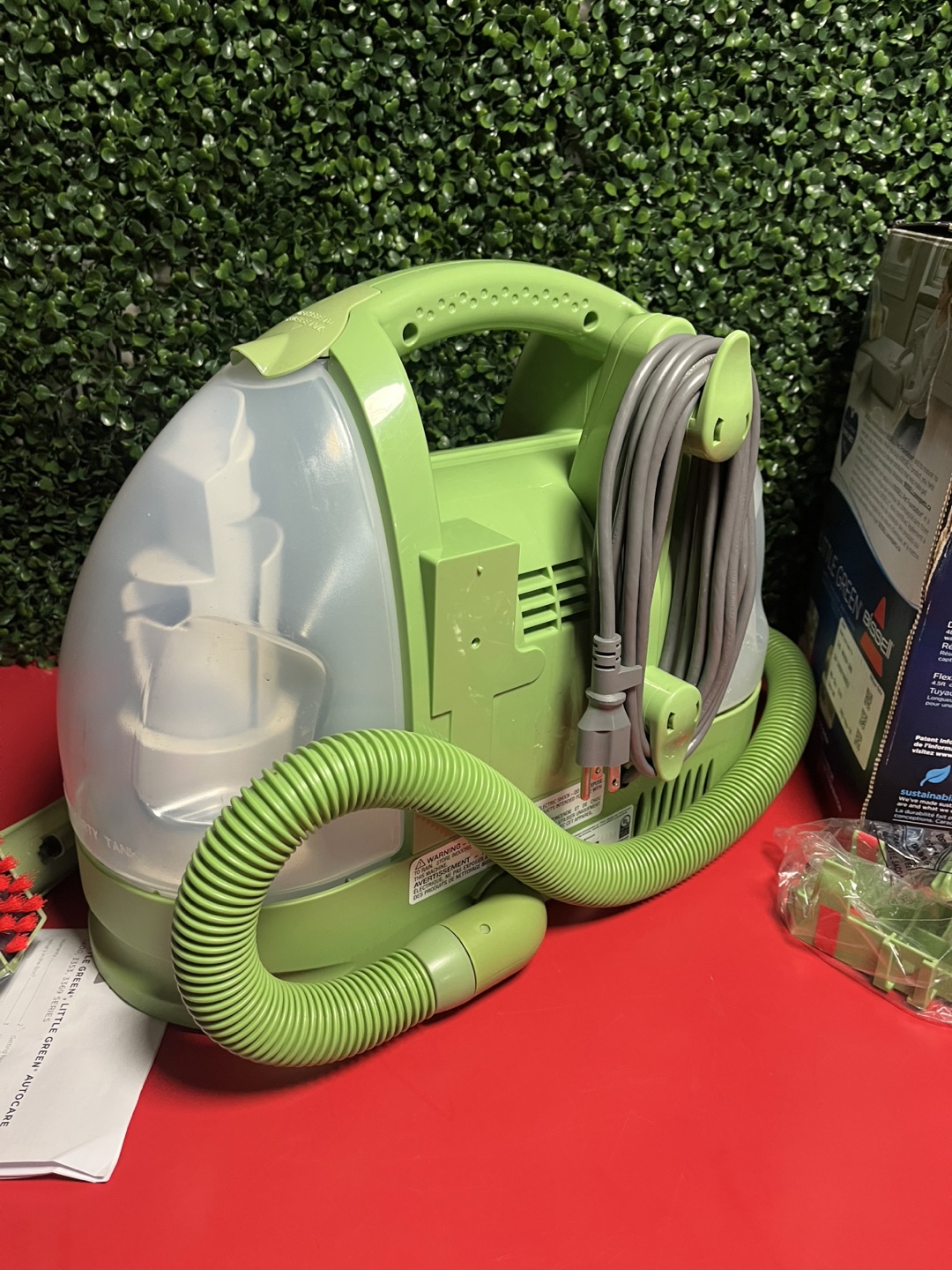 Bissell Little Green Portable Carpet Cleaner - photo 2
