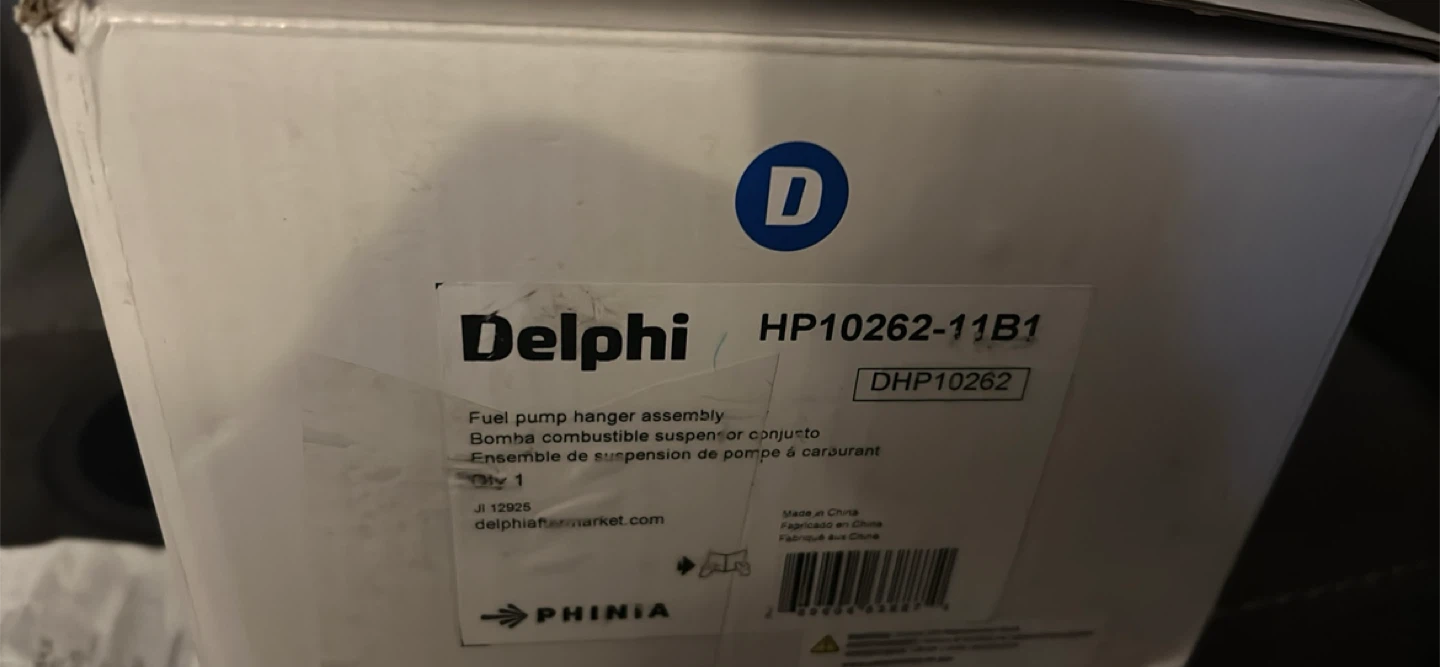 Delphi HP10262-11B1 Fuel Pump Hanger Assembly - photo 2