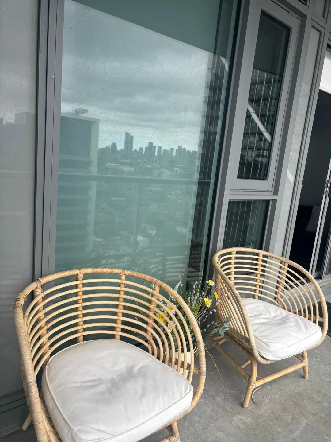 Wicker Chair with Cushion