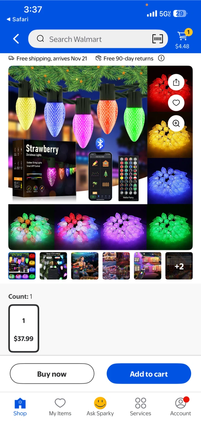 Strawberry Christmas Lights - photo 3