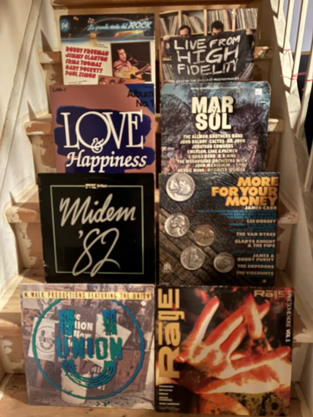 Mixed Vintage Vinyl Records image indicator(3)