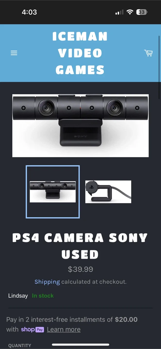 Used PlayStation VR [MISSING 3 PIECES] image indicator(3)