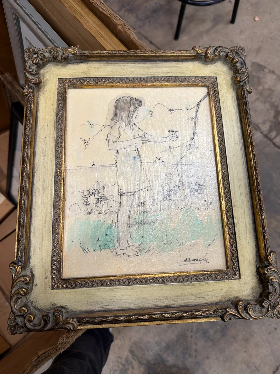 Framed Portrait Art by Benecke image indicator(2)