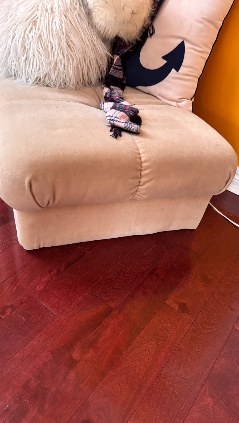 Beige Ottoman