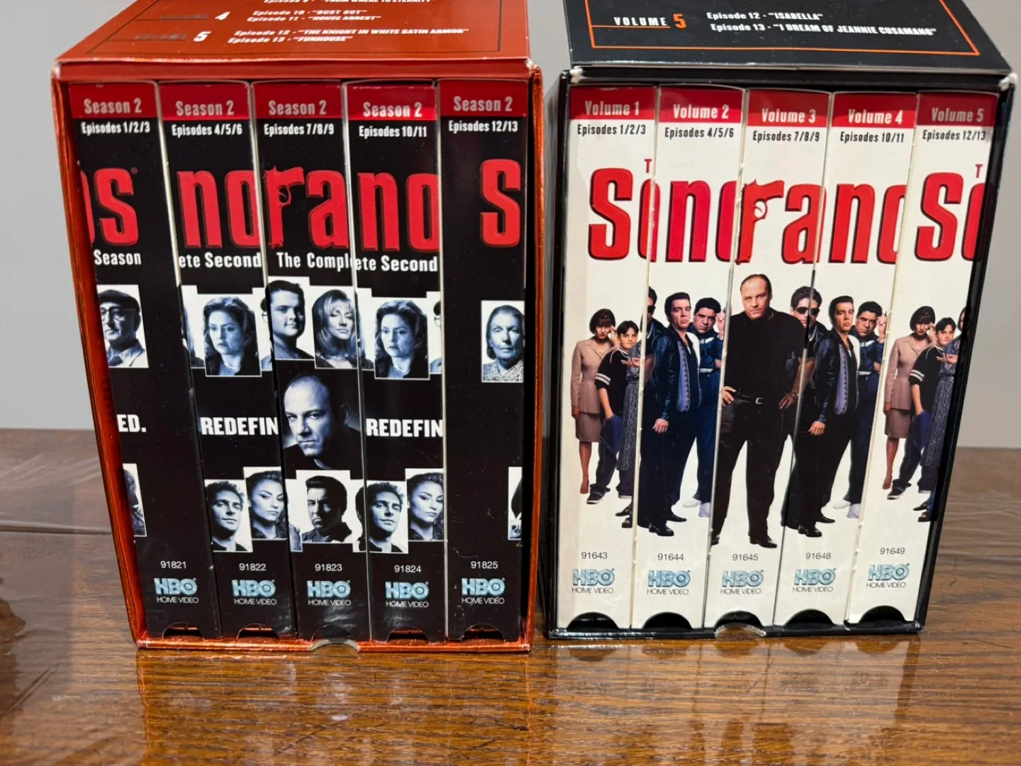 The Sopranos, The Godfather & Casino VHS collection image indicator(3)