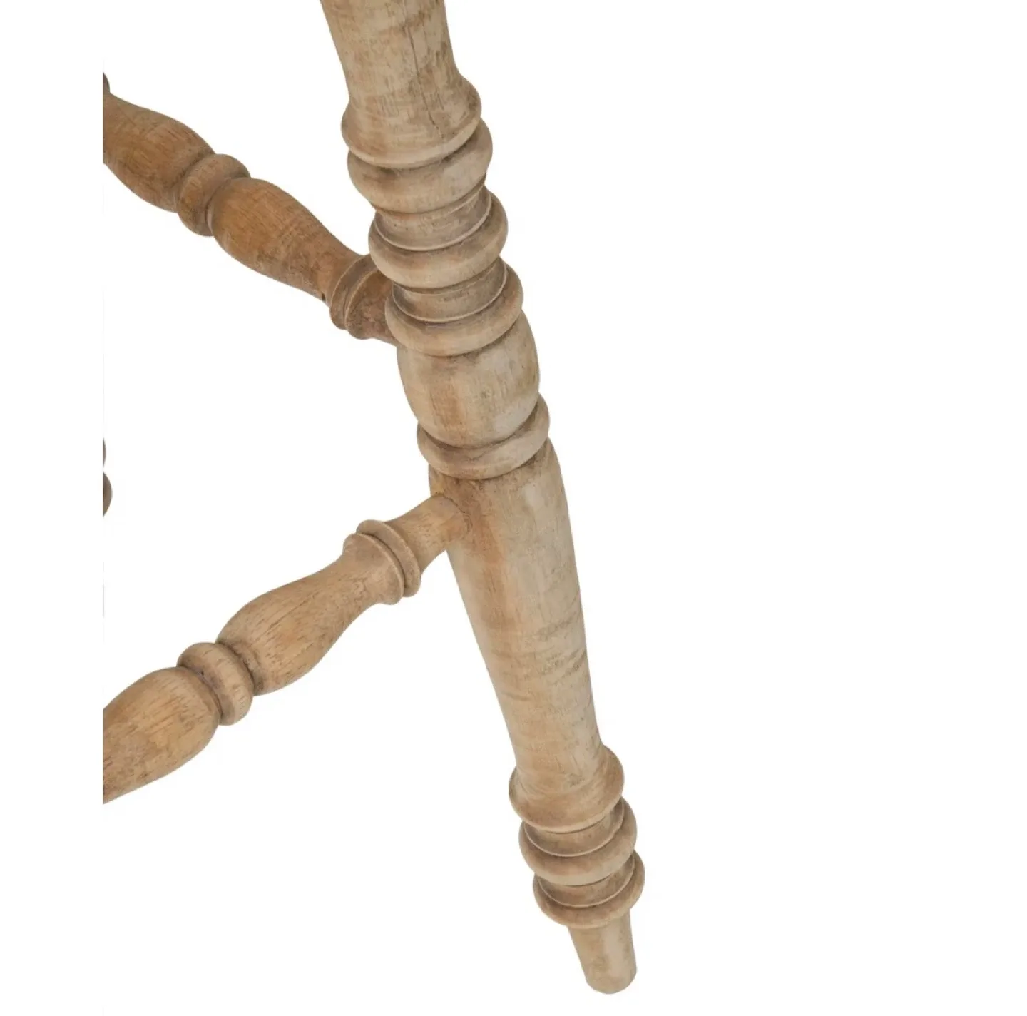 NEW! 24” Farmhouse Style Solid Wood Counter Stool (Set of 2) image indicator(4)