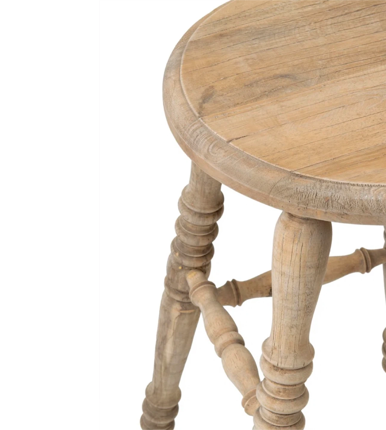 NEW! 24” Farmhouse Style Solid Wood Counter Stool (Set of 2) - photo 5