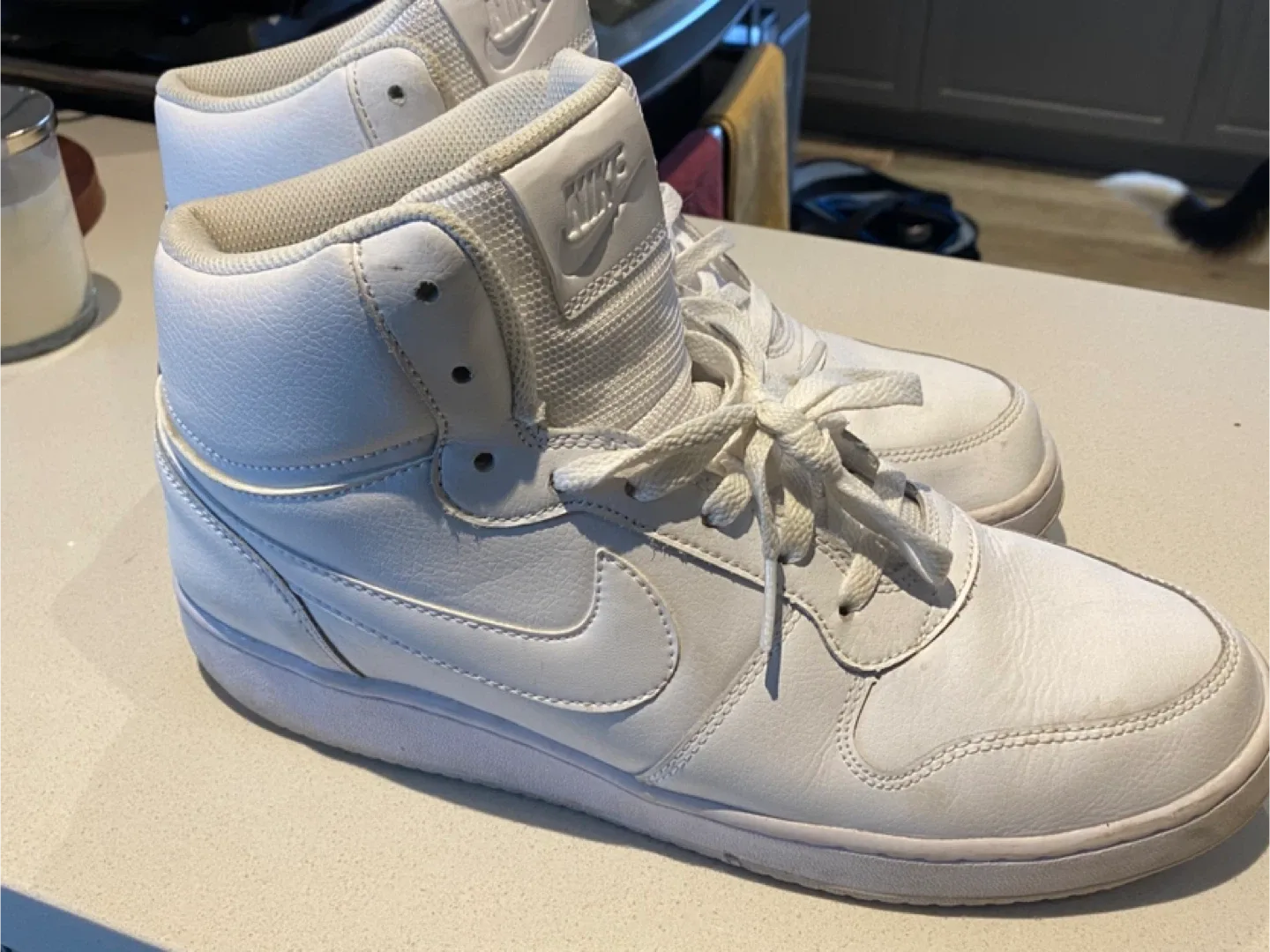 Nike High-Top White Sneakers US 11