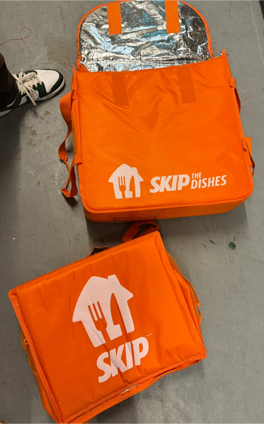 Skip The Dishes Insulated Delivery Bag - Orange