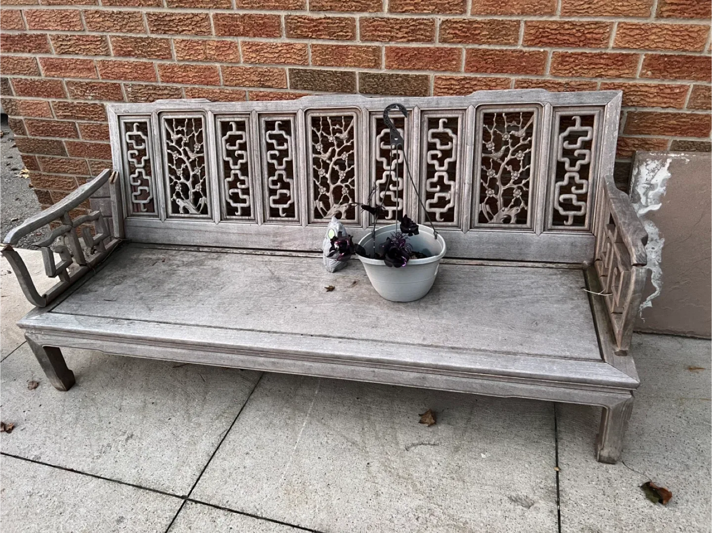 Antique Style Wooden Bench