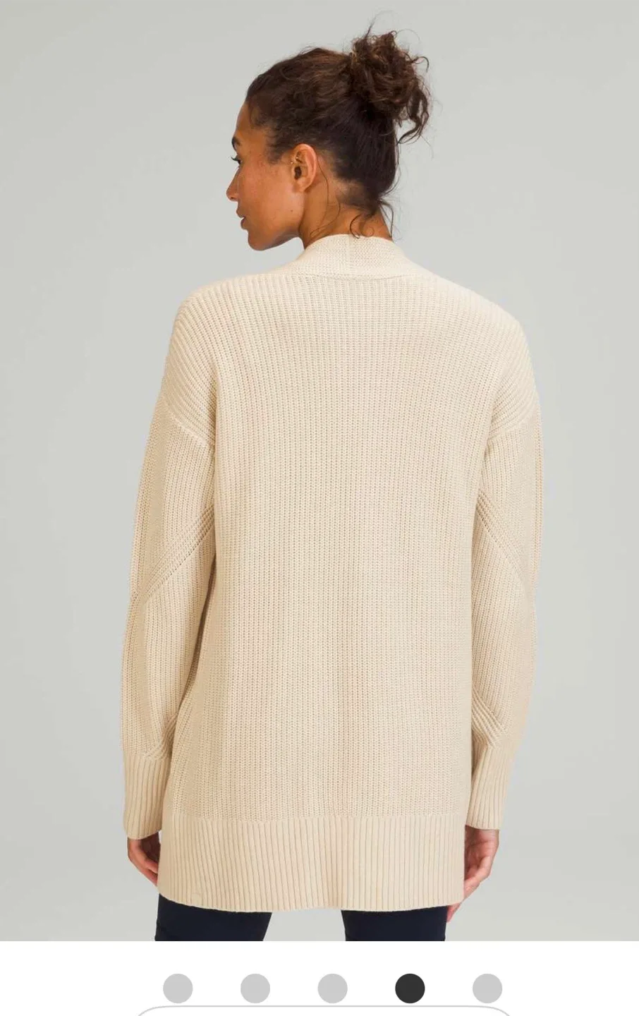 NEW! Lululemon Cashmere Blend Cardigan/Wrap image indicator(5)