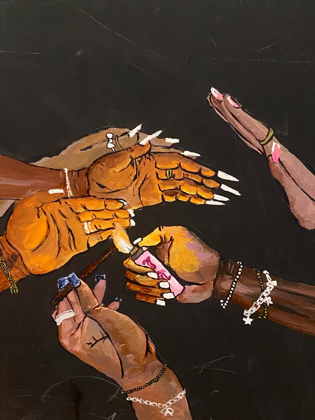 Custom paintings (hand painted) image indicator(3)