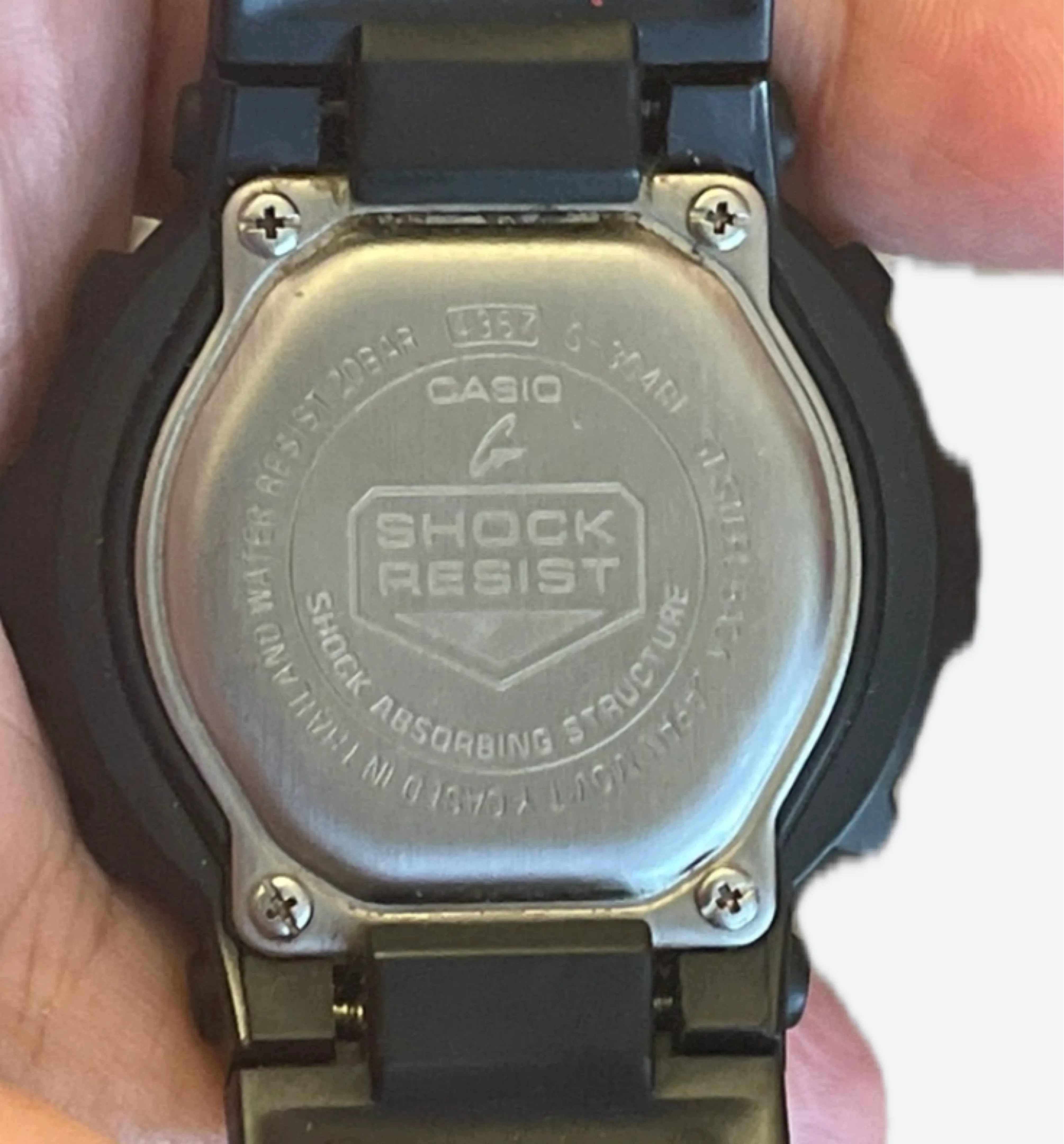 G-Shock Casio Watch Black Men Women unisex Adult image indicator(4)