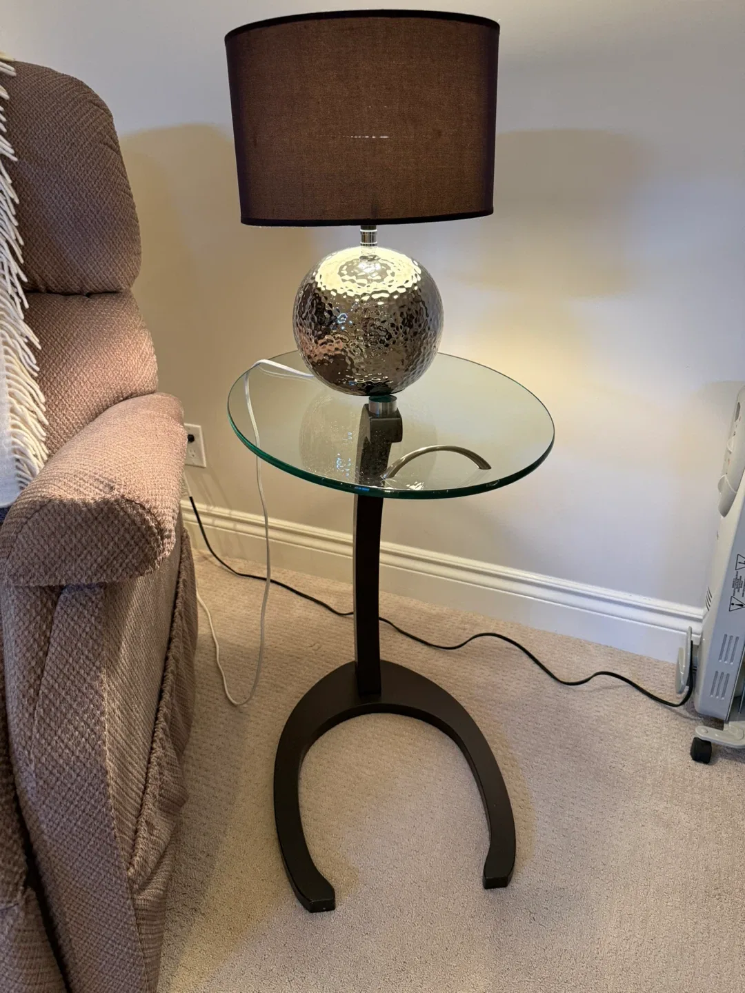 ‼️ Glass Top - end table image indicator(4)