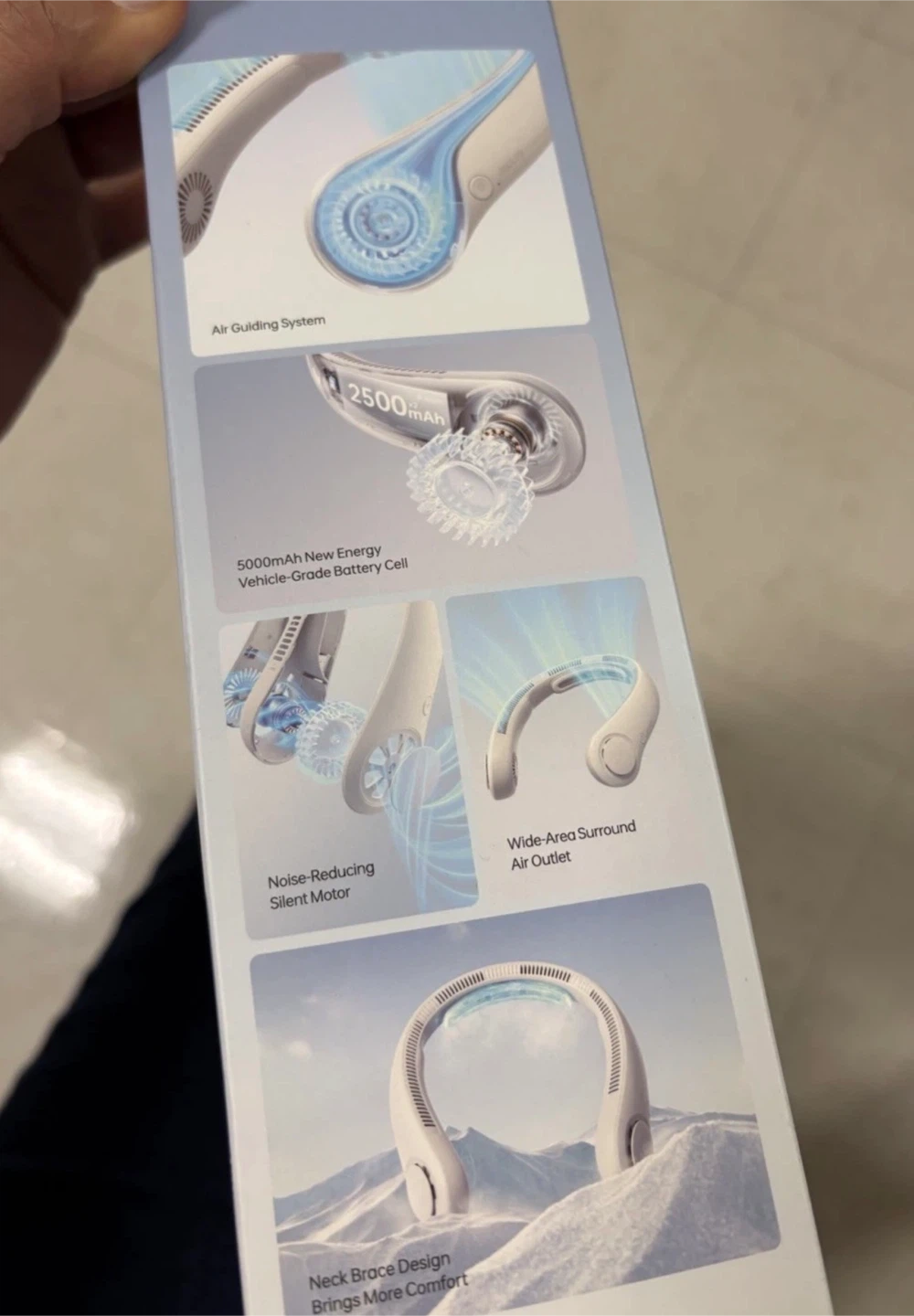 JisuLife Neck Fan Life4 - Portable & Lightweight - photo 2