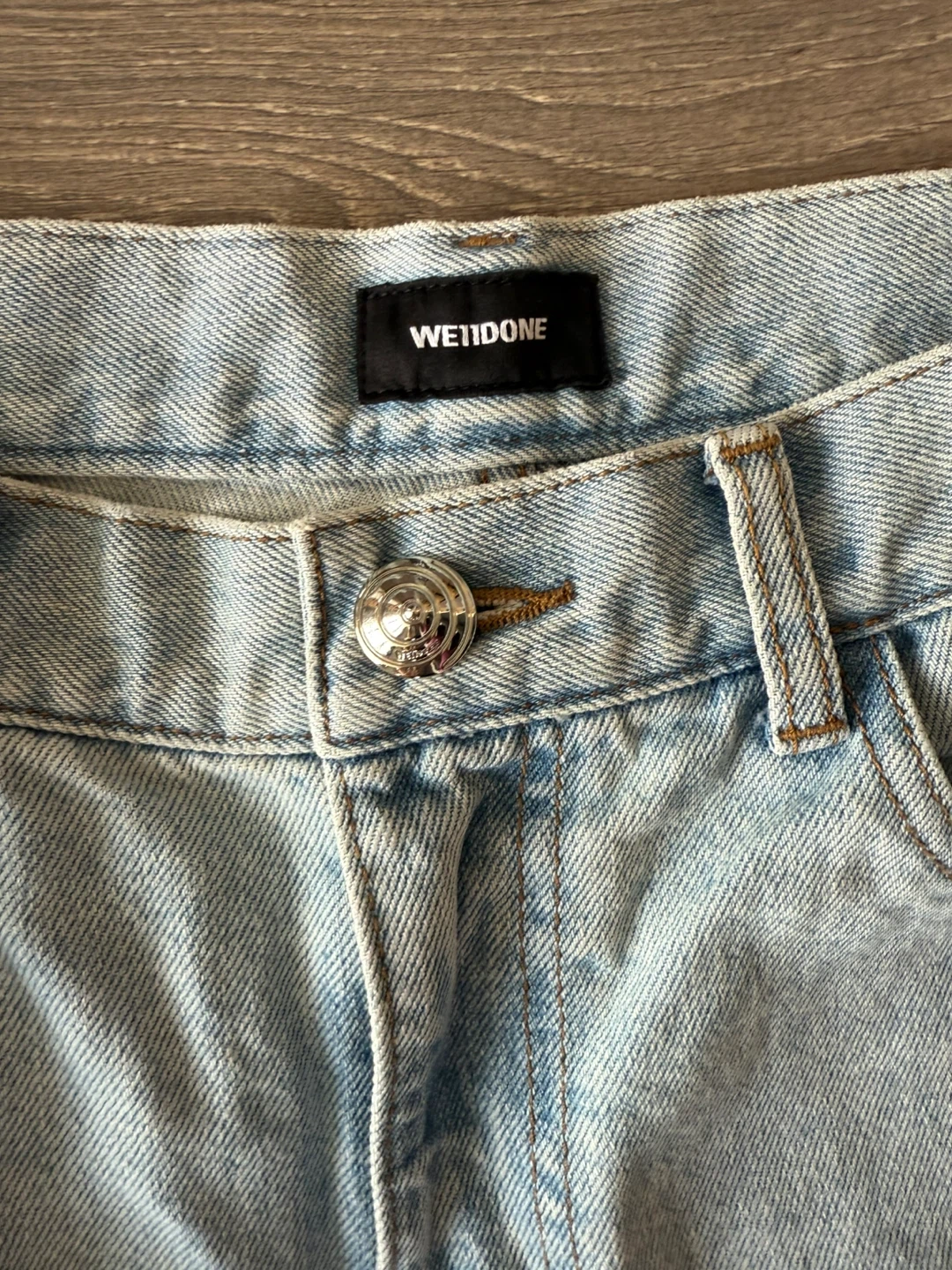 We11done Embellished Denim Jeans - photo 3