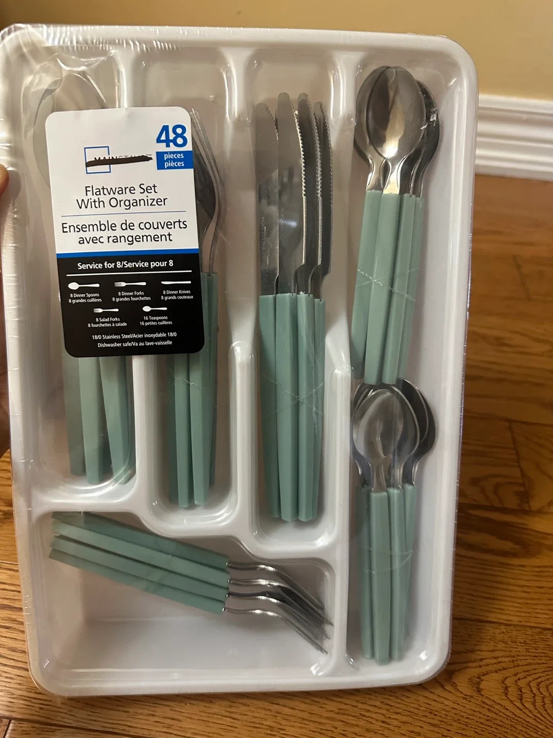 Brandnew 14Pc Drinkware set,kettle,flatware set image indicator(7)