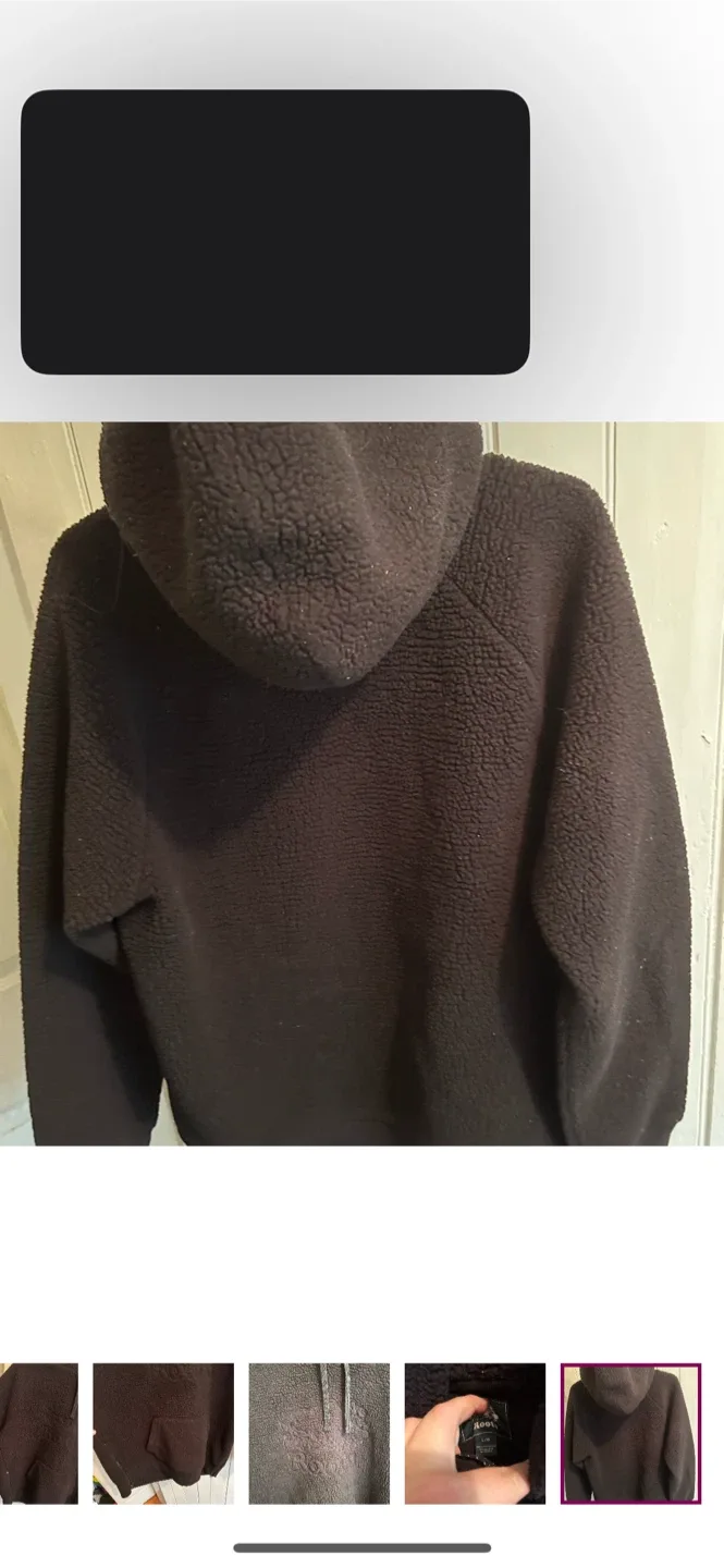 Roots Sherpa Hoodie - Size L image indicator(6)