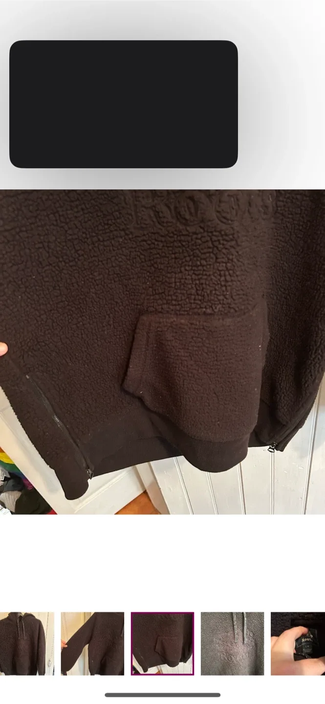 Roots Sherpa Hoodie - Size L image indicator(3)