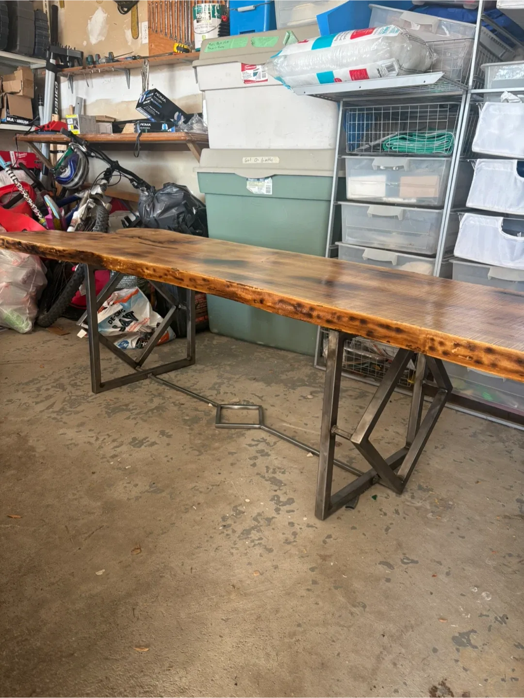 Handmade Wooden Bench image indicator(2)