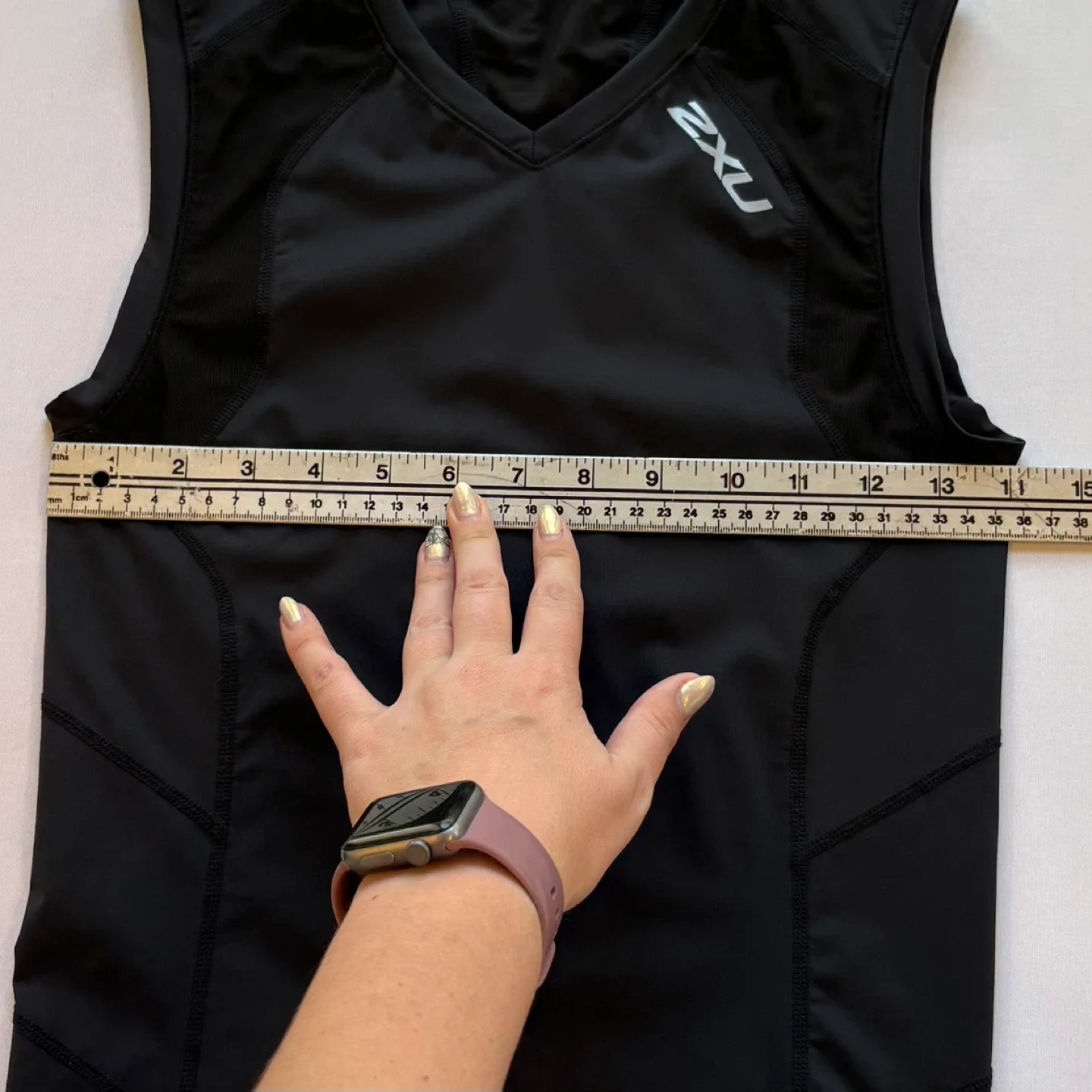 2XU Core Compression Tank Top Sleeveless Athletic Shirt Sz S image indicator(7)