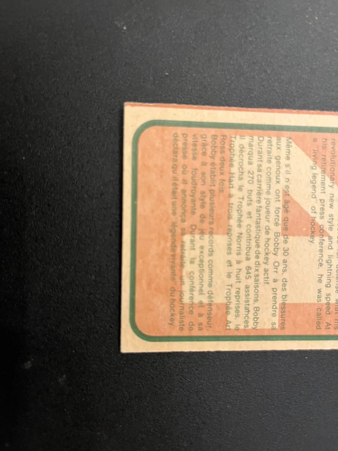 1978-79 O-PEE-CHEE OPC SPECIAL COLLECTOR'S CARD #30 BOBBY ORR image indicator(3)