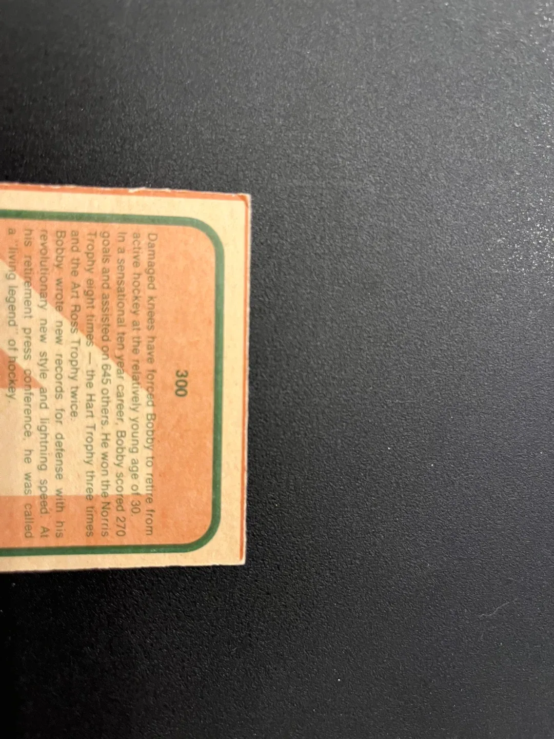 1978-79 O-PEE-CHEE OPC SPECIAL COLLECTOR'S CARD #30 BOBBY ORR image indicator(4)