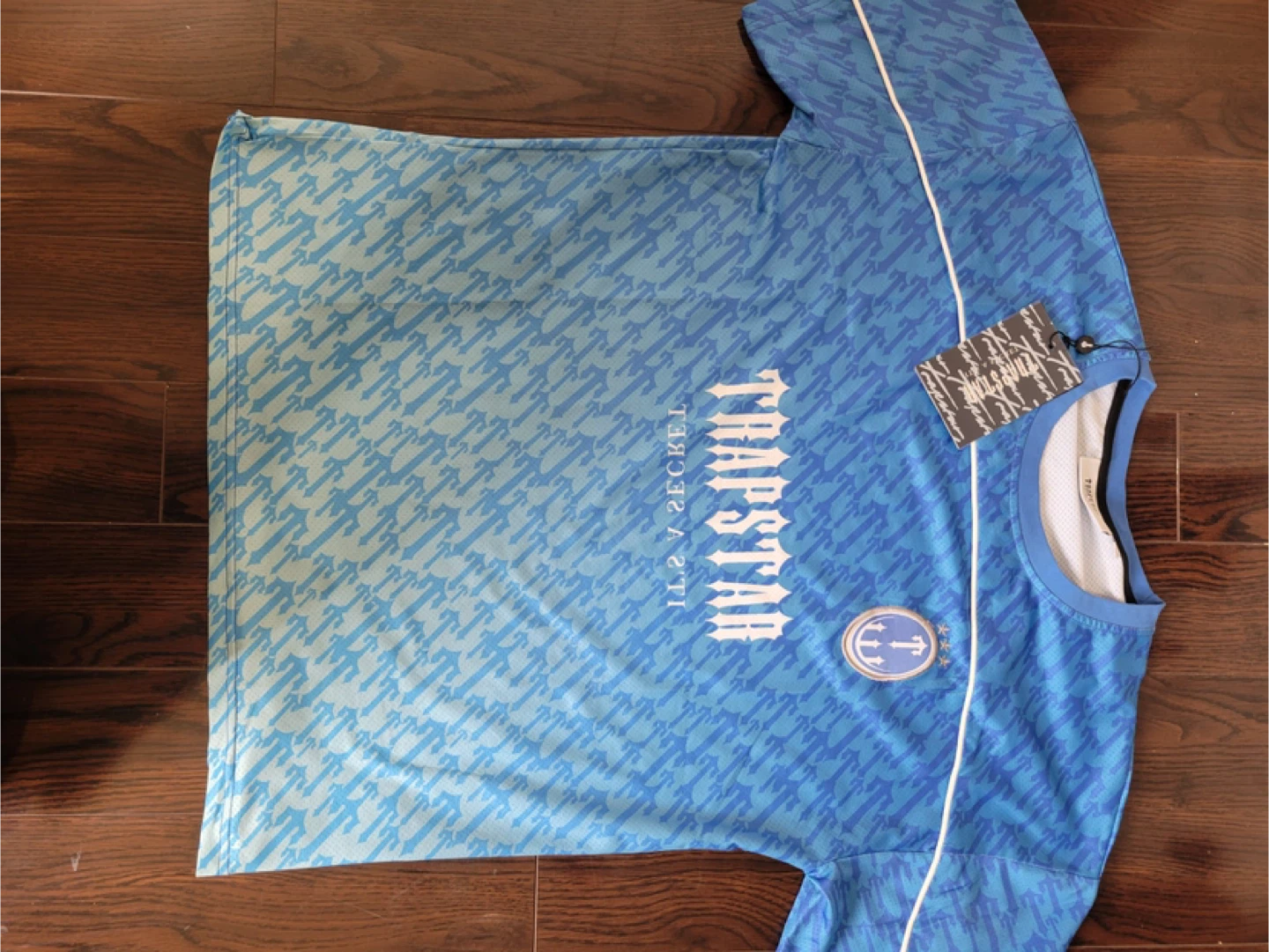 Trapstar Blue Jersey, Size S