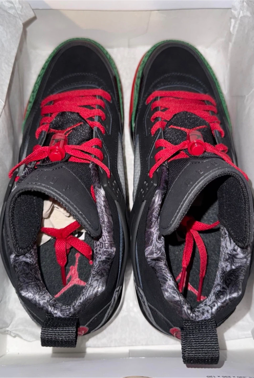 Jordan Spizike Low Black/Red - photo 3