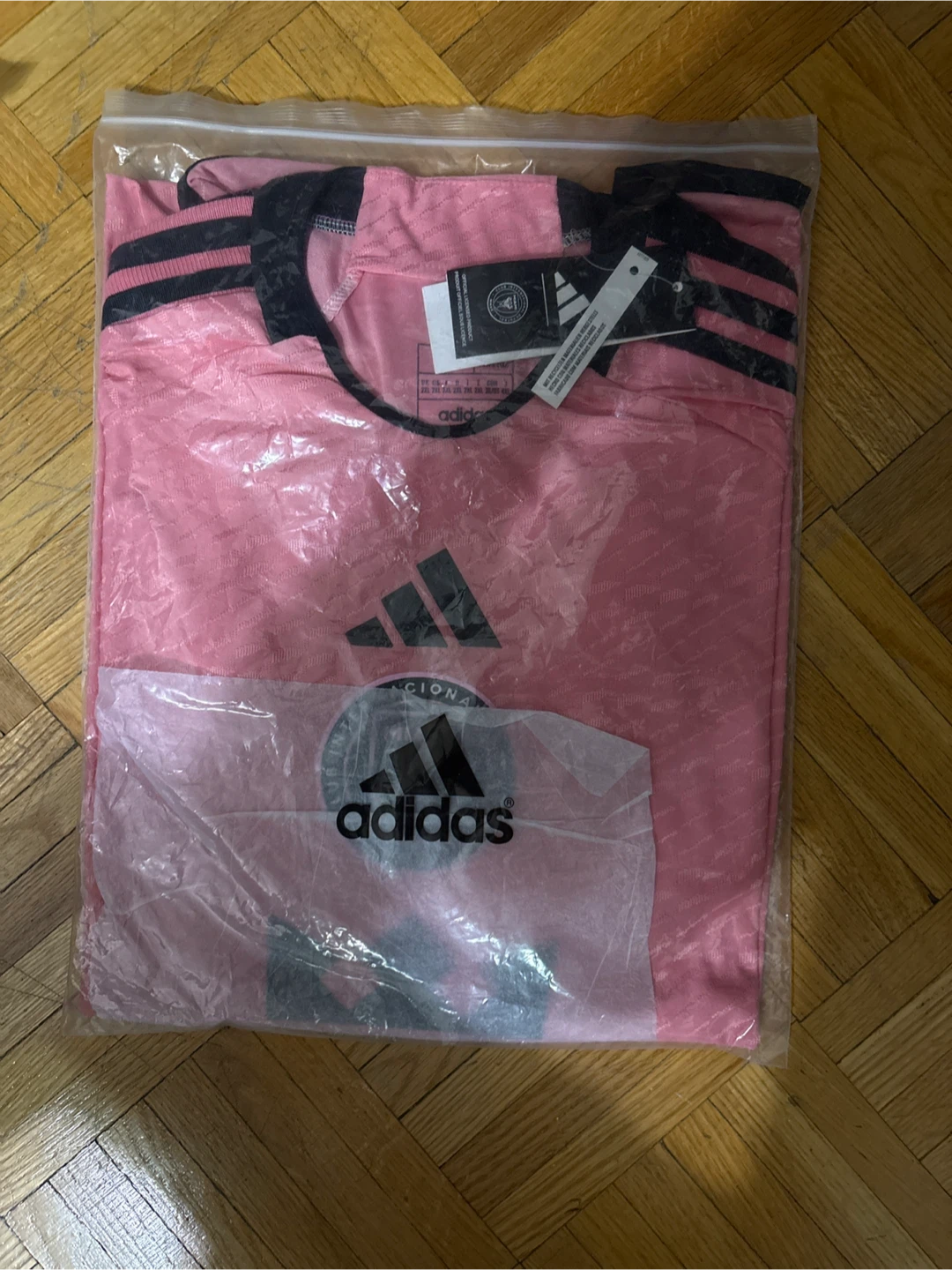 Adidas Inter Miami 2024 Pink Football Jersey - Size 2XL - photo 3
