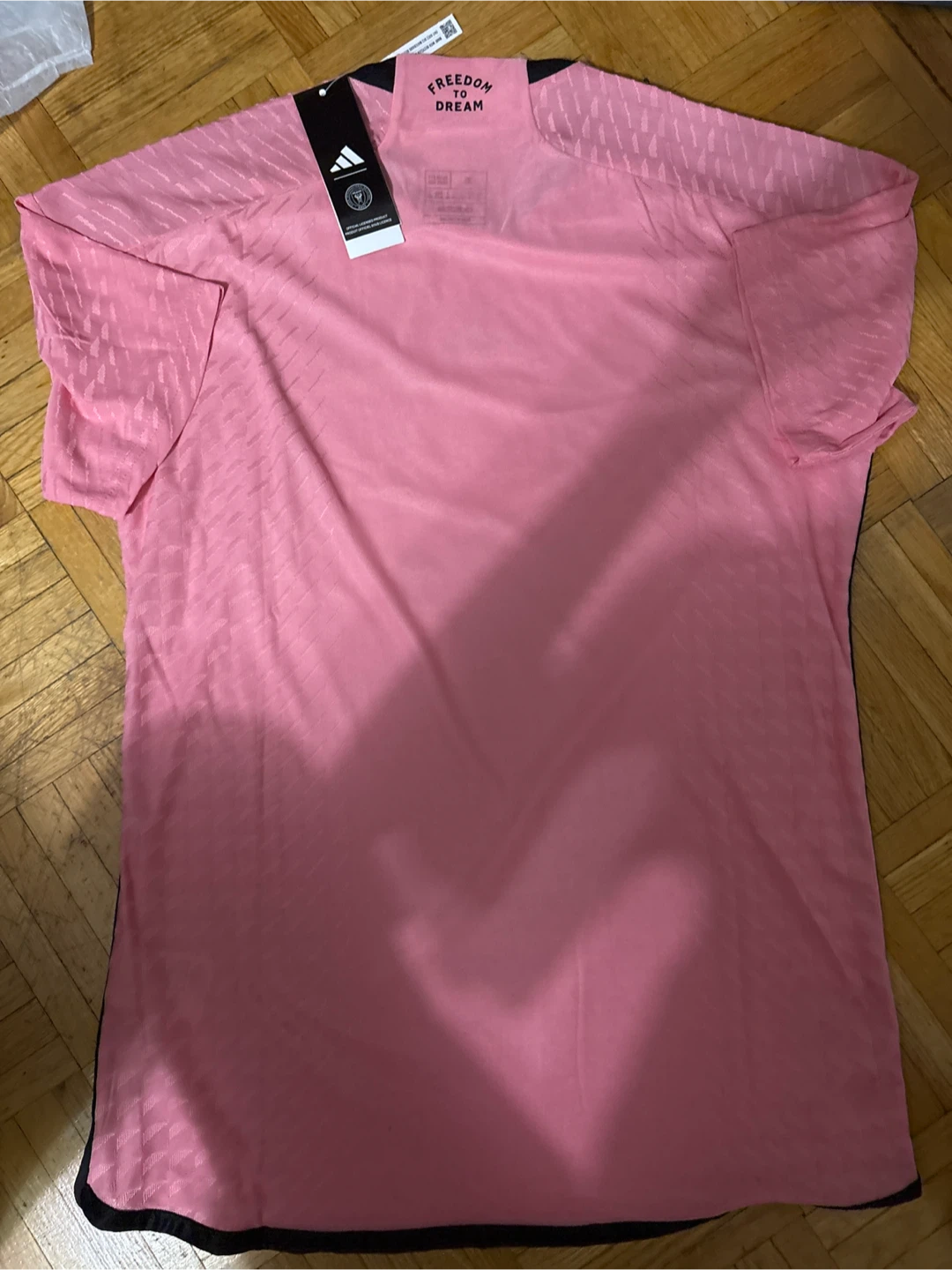 Adidas Inter Miami 2024 Pink Football Jersey - Size 2XL - photo 2