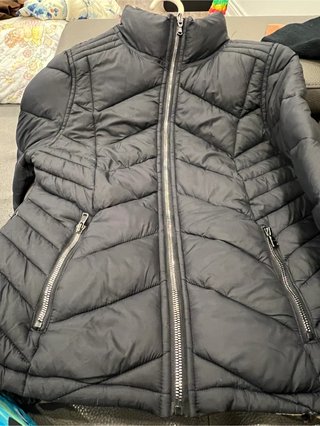 Puffer Jacket - Camo & Black - photo 3