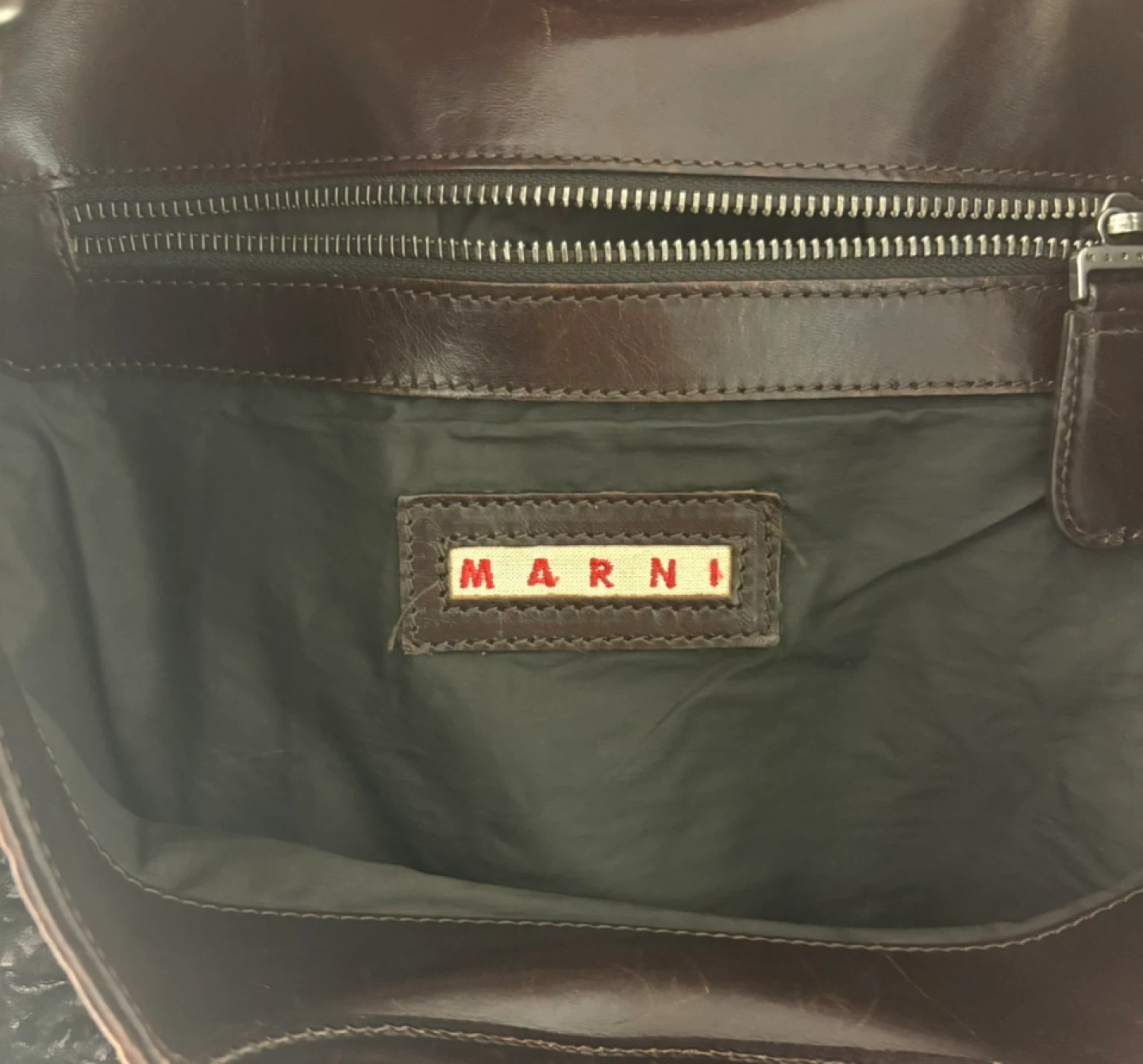 Vintage Marni Leather Handbag - photo 4
