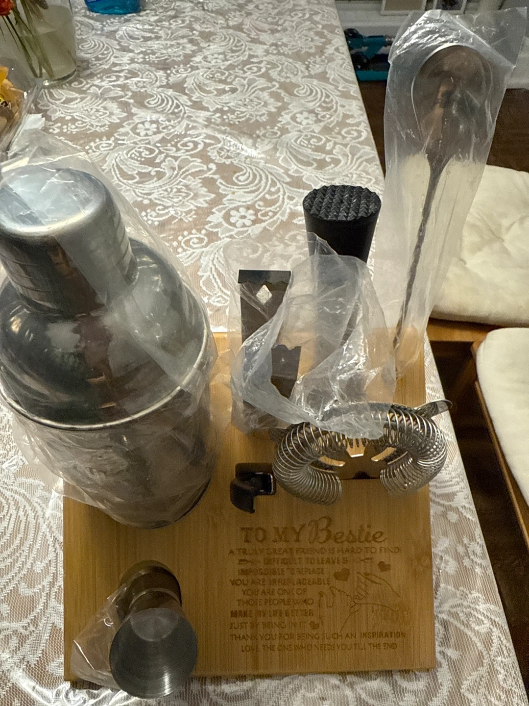 New Bartender Kit with Bamboo Stand - photo 2