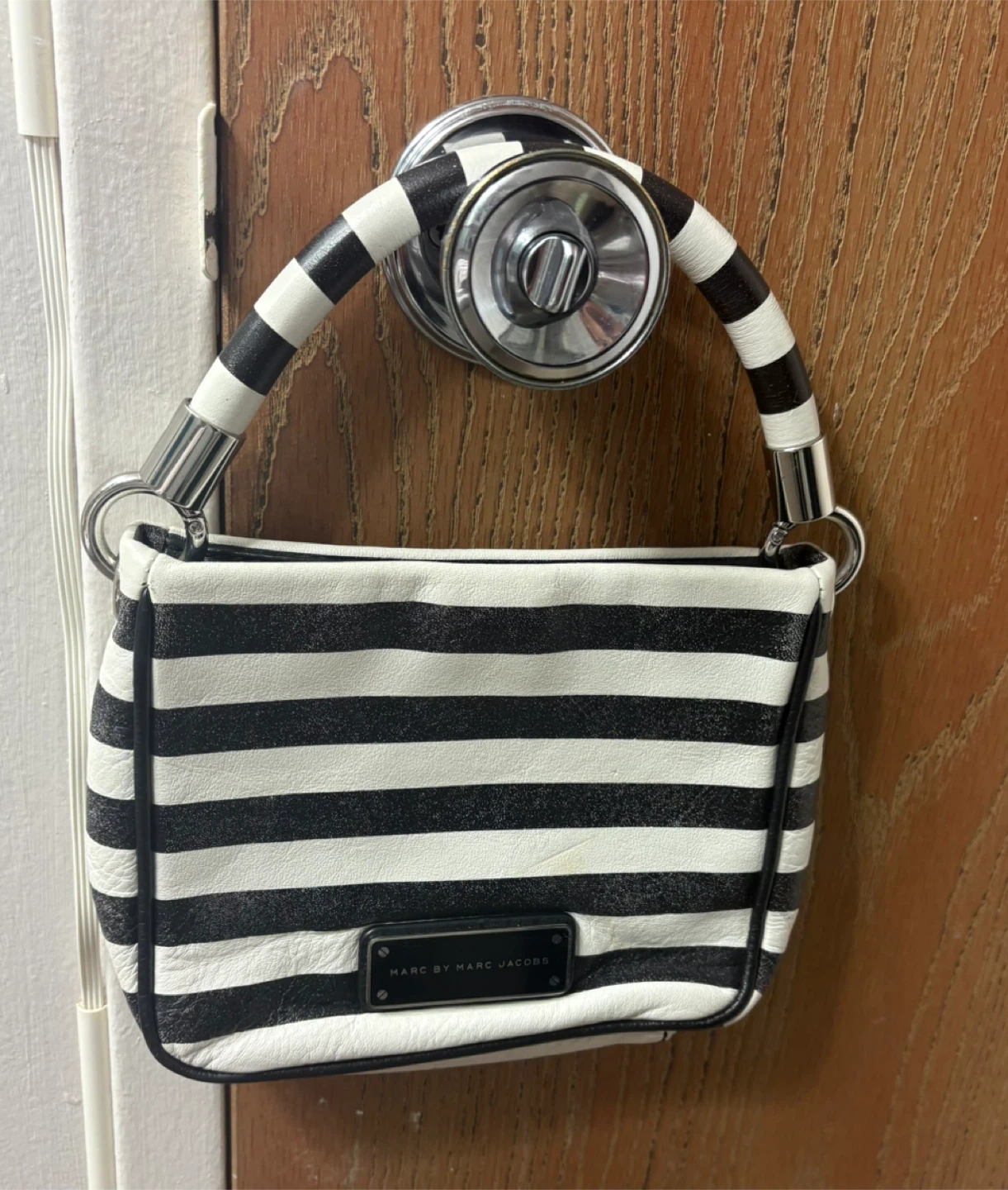 Marc by Marc Jacobs Striped Mini Handbag - photo 2