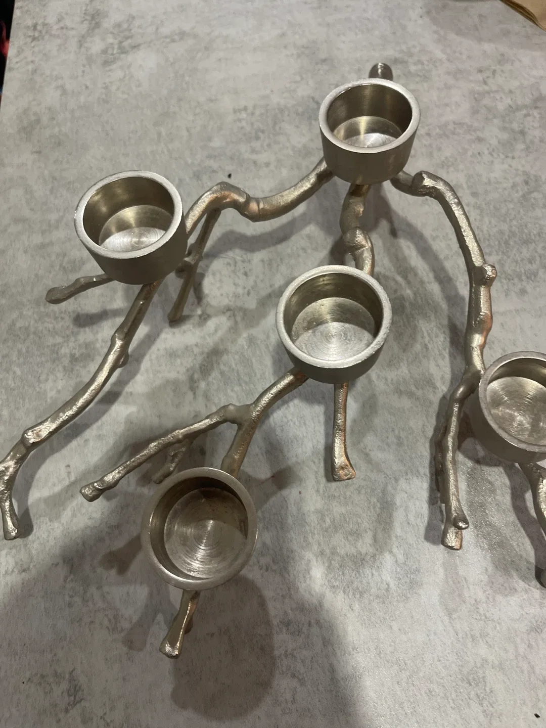 Silver Branch Candle Holder image indicator(3)