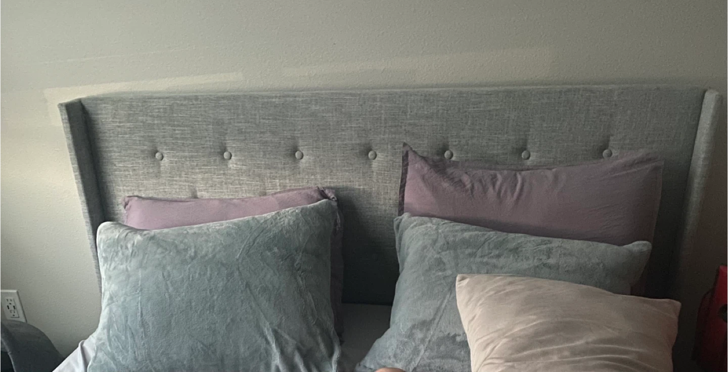 Upholstered Storage Bed Frame -Gray - photo 2