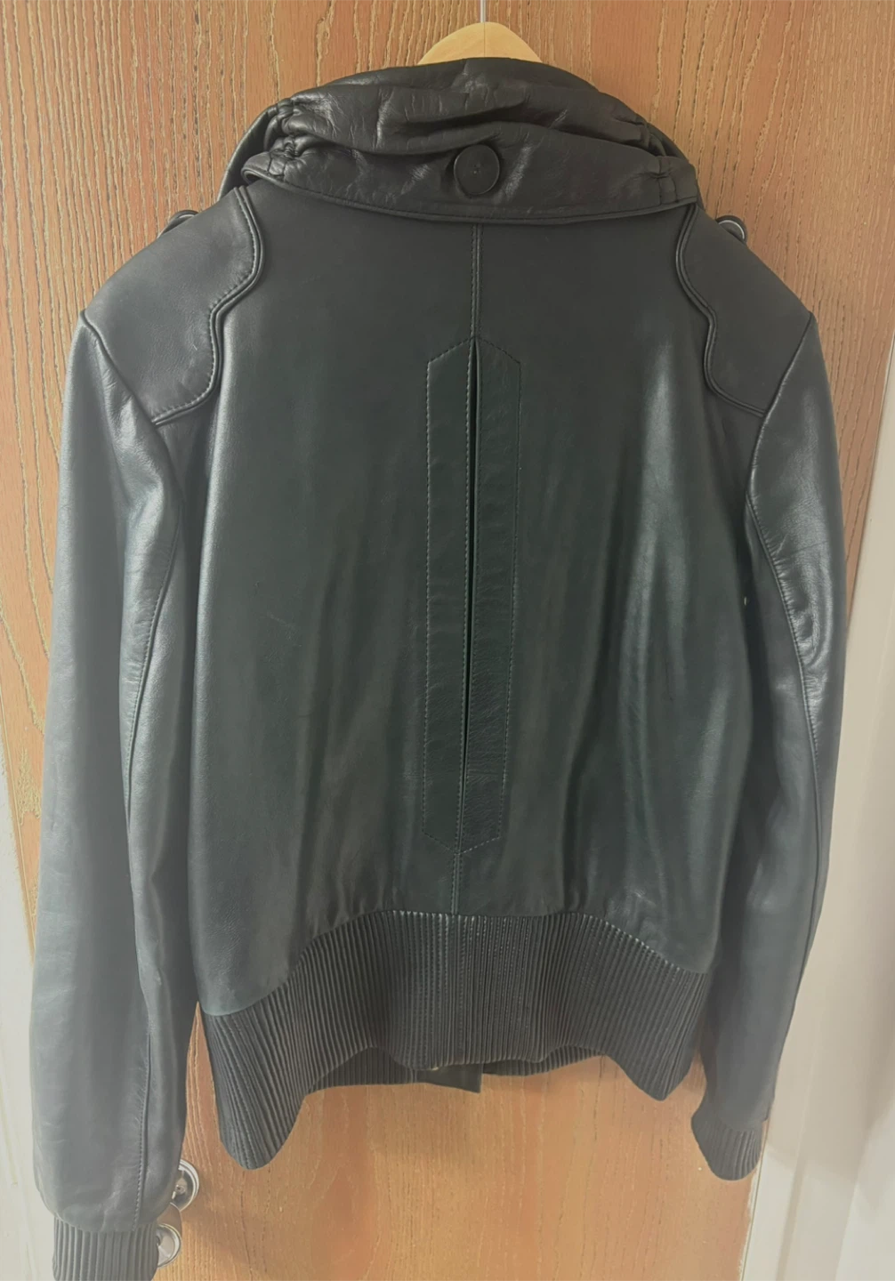 Medium Rudsak Black Leather Jacket - Size M - photo 2