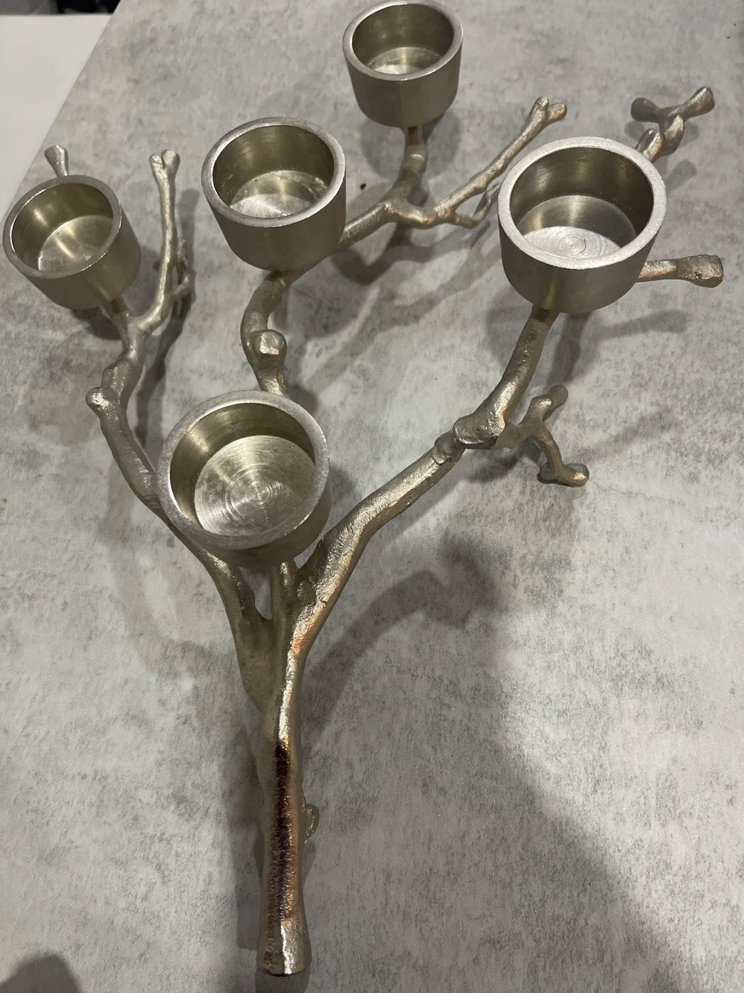 Silver Branch Candle Holder image indicator(4)