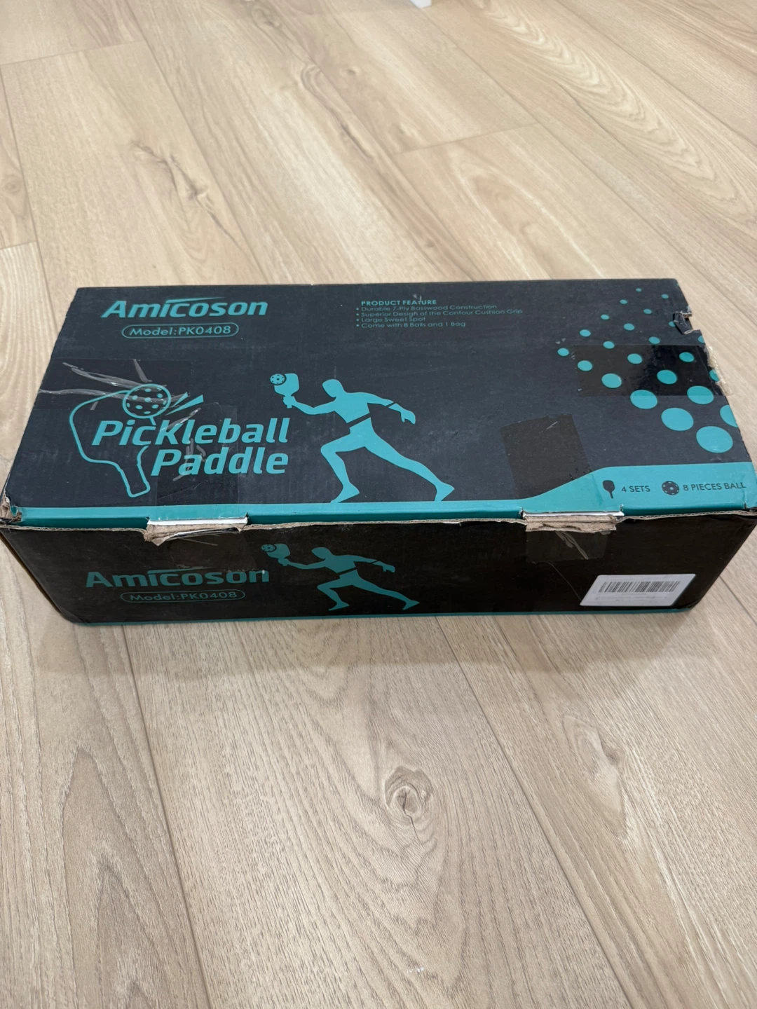 Amicoson PK0408 Pickleball Paddle Set - New in Box! - photo 2
