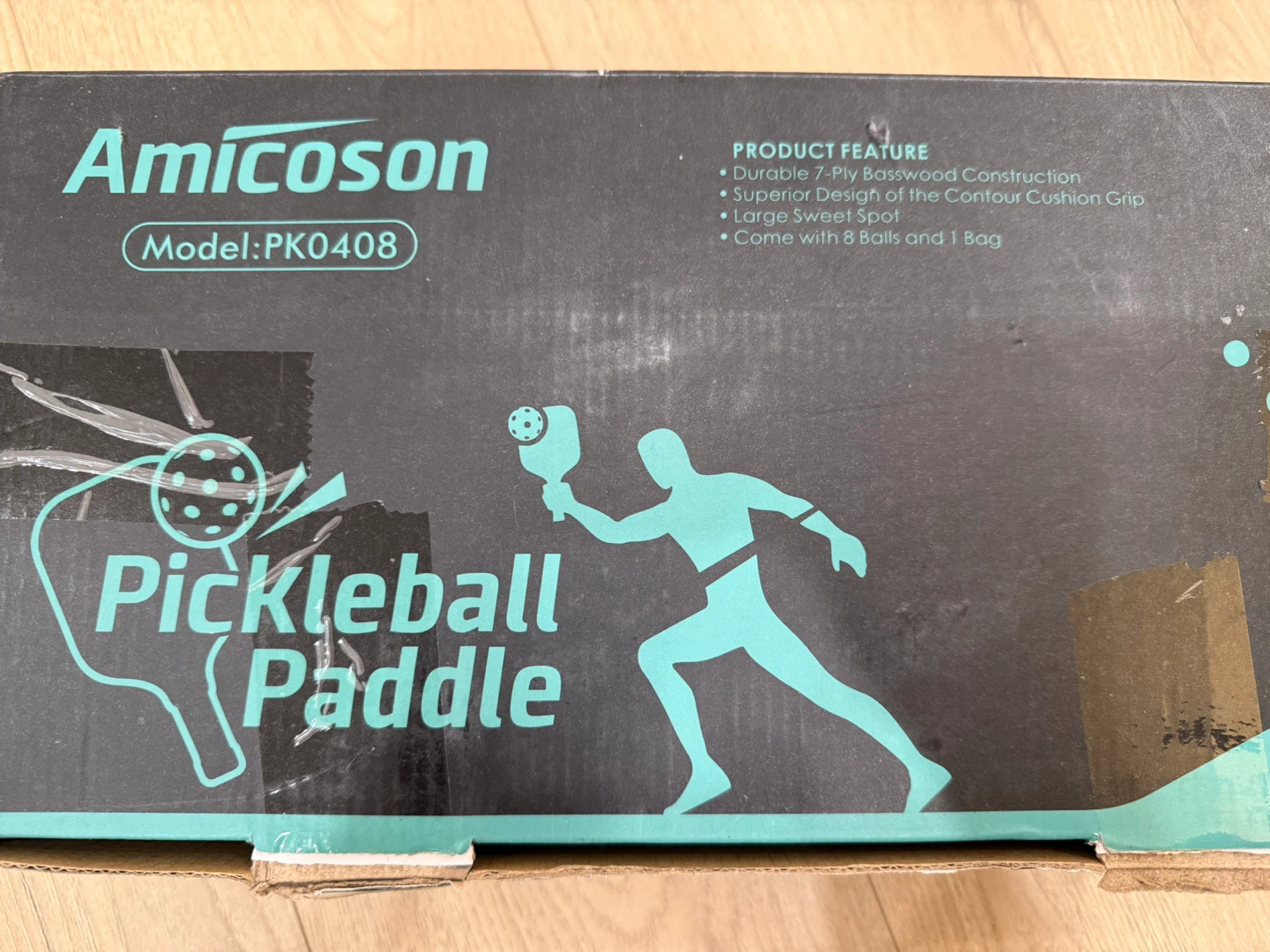 Amicoson PK0408 Pickleball Paddle Set - New in Box! - photo 3
