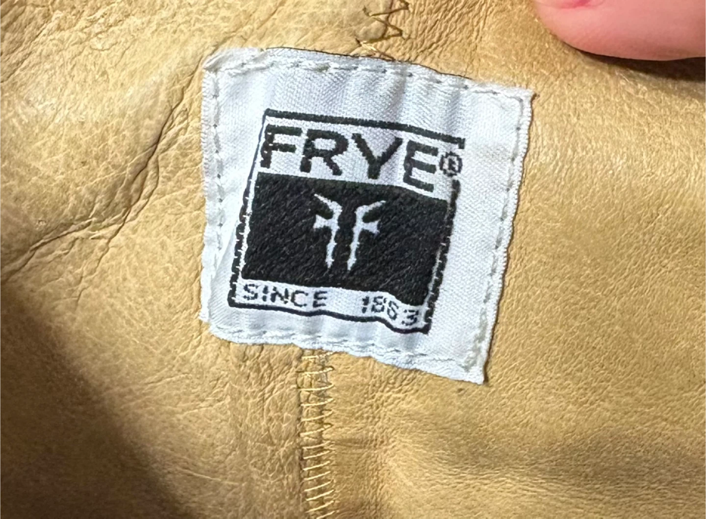 Women’s Vintage Frye Black Leather Riding Boots - Size 10 - photo 3
