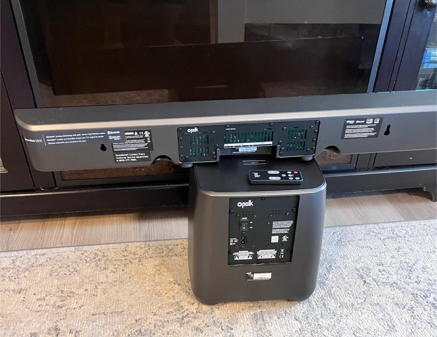 Polk Audio SB5500 Soundbar & Subwoofer - photo 3