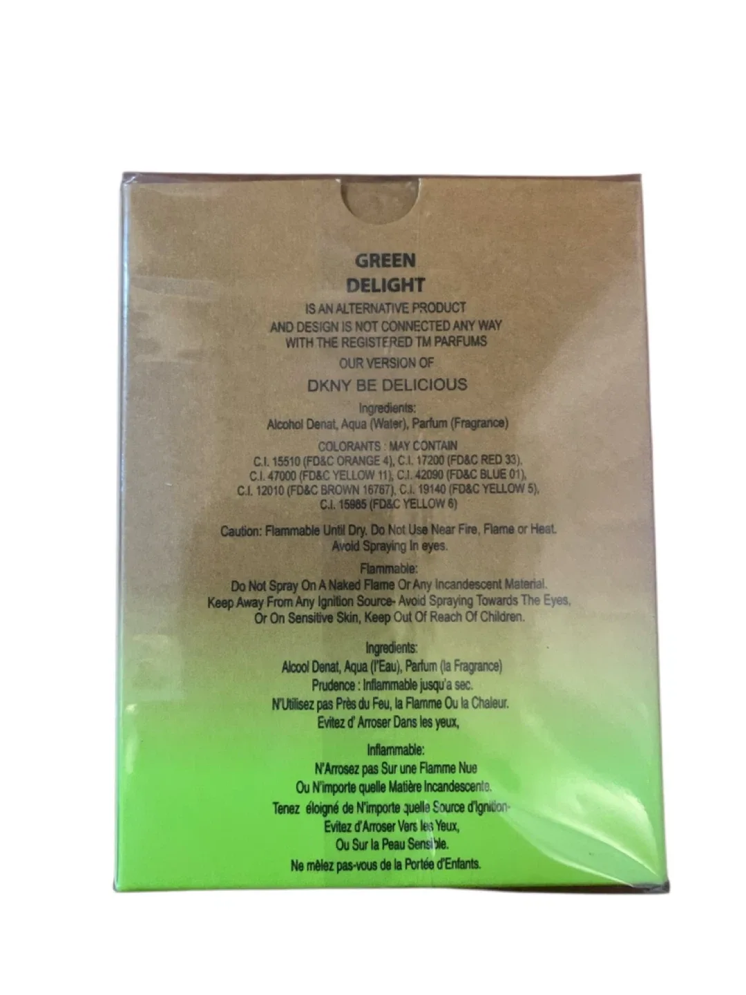 GREEN DELIGHT – POUR FEMME Eau de Parfum – 100ml (3.4 fl. oz.) image indicator(3)