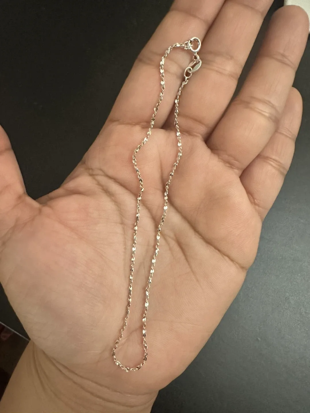 Sterling Silver Chain ANKLET image indicator(4)