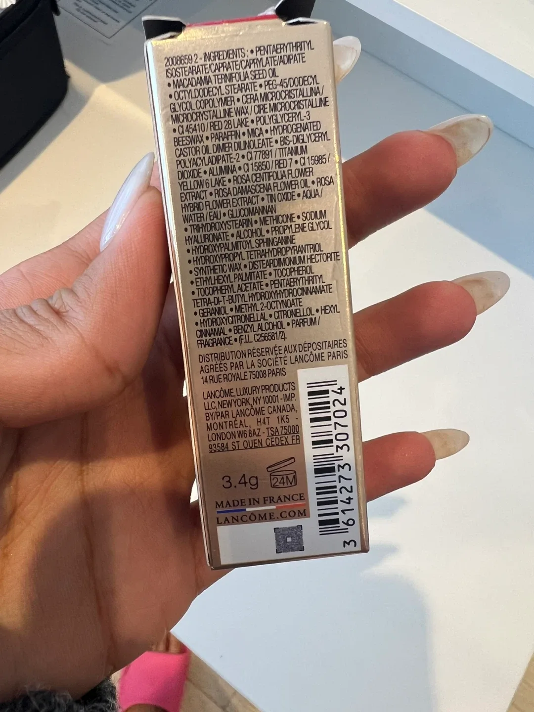 Lancôme L'Absolu Rouge Cream Lipstick - Caprice de Rouge image indicator(3)